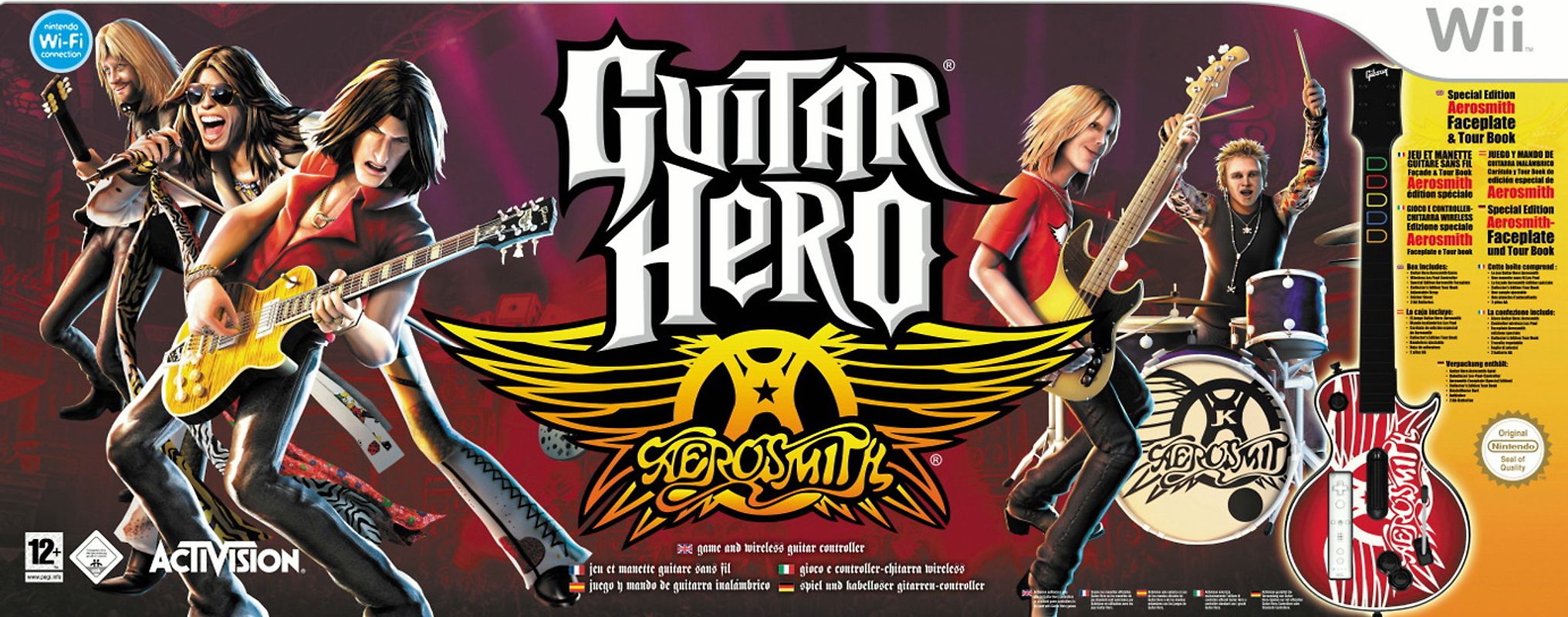 Guitar Hero: Aerosmith inkl. Gitarren Controller Nintendo Wii