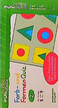 miniLÜK / miniLÜK. Kindergarten / Vorschule / Farb-und Formenquiz 2: Dr Fitmacher für Vorschulkinder und Erstklässler