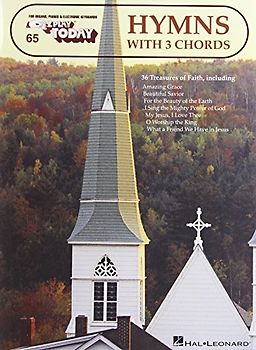 E-Z Play Today 65 Hymns With 3 Chords Kbd: E-Z Play Today Volume 65