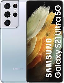Samsung G998B Galaxy S21 Ultra 5G Dual SIM 128 Go argent