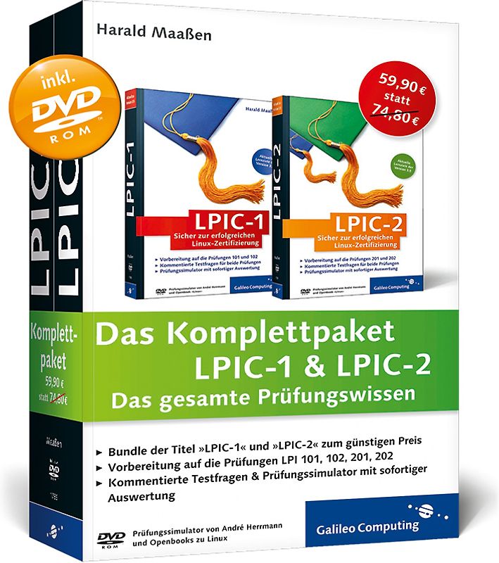 Das Komplettpaket LPIC-1 & LPIC-2