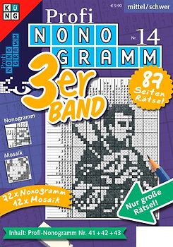 Profi-Nonogramm Sammelband Nr. 14