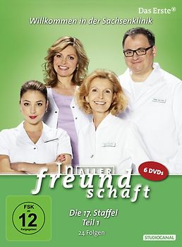 In aller Freundschaft - Die 17. Staffel, Teil 1, 24 Folgen [6 DVDs] DVD