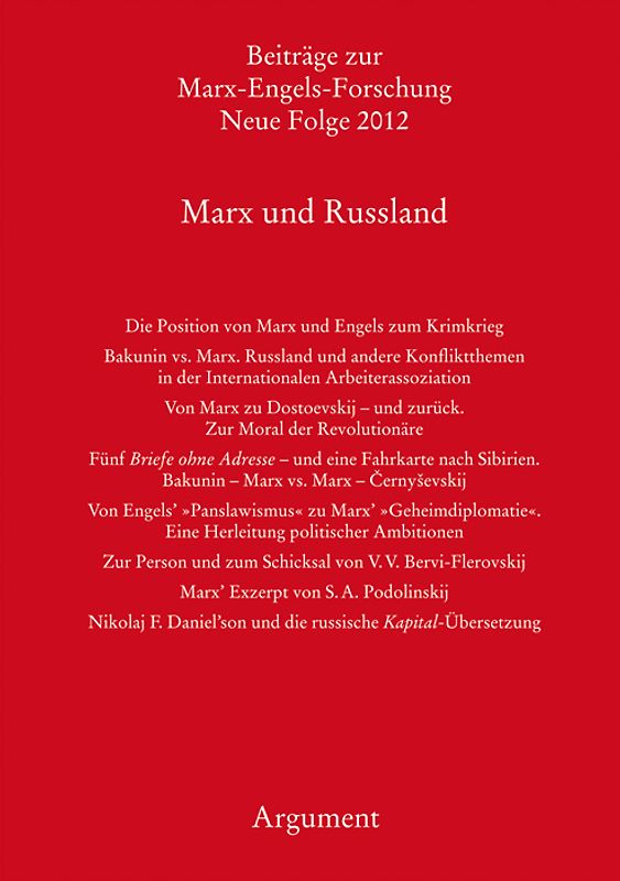 Marx und Russland