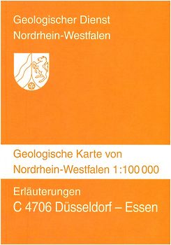 Geologische Karten von Nordrhein-Westfalen 1:100000 / Düsseldorf - Essen