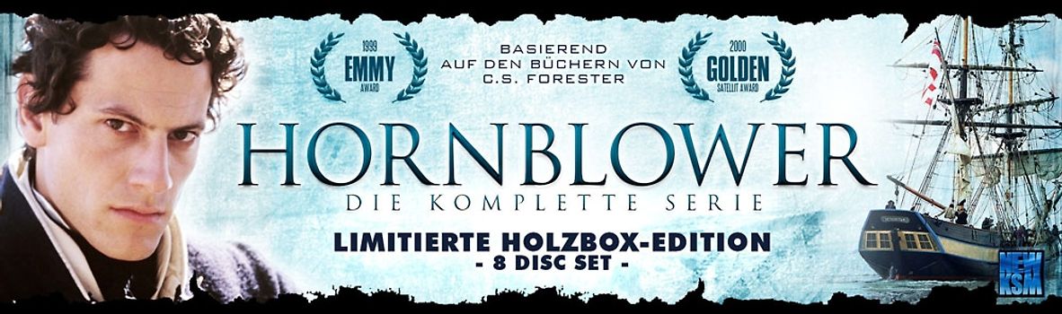 Hornblower - Die komplette Serie (Special 8 Disc Holzbox Edition) [8 DVDs] DVD