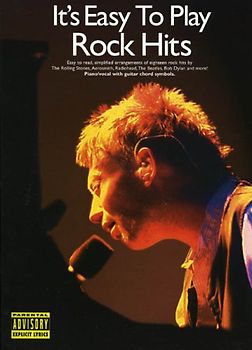 It s Easy To Play Rock Hits (PVG): Noten für Klavier, Gesang, Gitarre