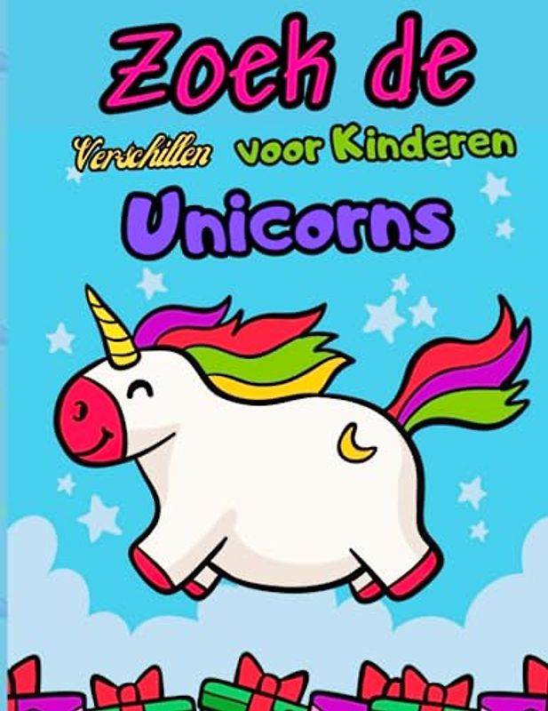 Zoek de verschillen: Einhörner: Eine faszinierende Reise in eine magische Welt voller visueller Herausforderungen für Kinder im Alter von 3 bis 6 Jahren