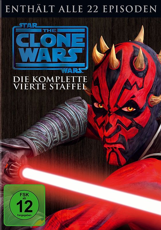 Star Wars - The Clone Wars - Staffel 4 DVD