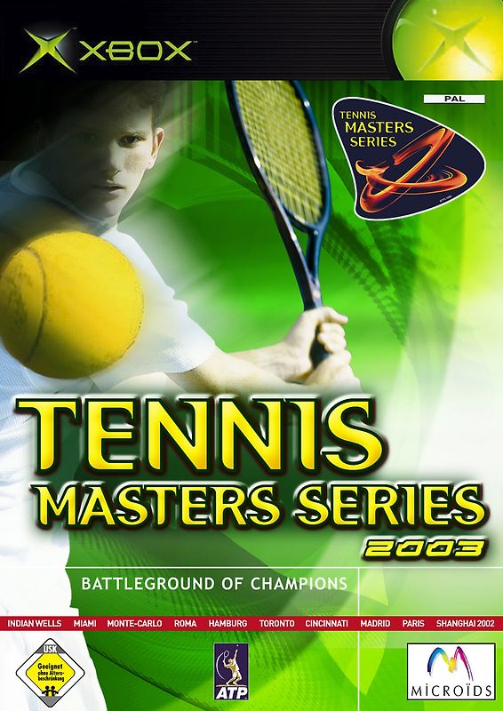 Tennis Masters Series 2003 Xbox