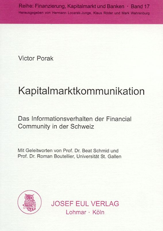 Kapitalmarktkommunikation