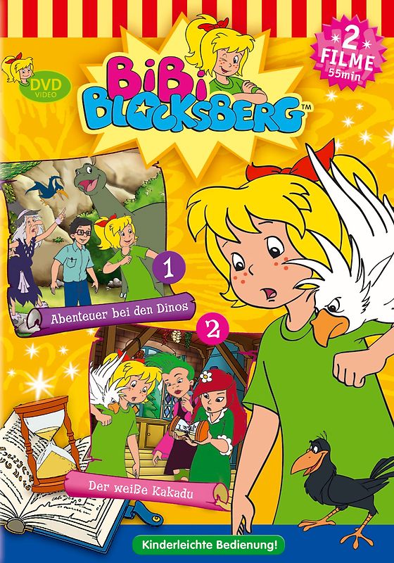 Bibi Blocksberg - Abenteuer bei den Dinos/Der weiße Kakadu DVD