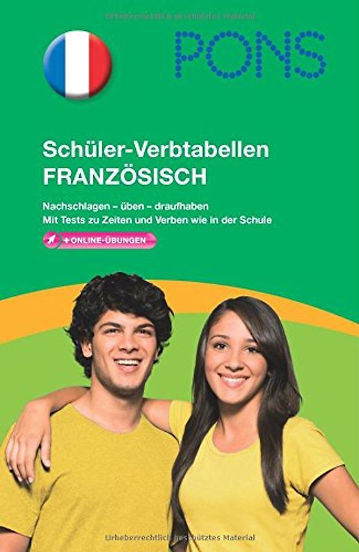 PONS Schüler-Verbtabellen Französisch