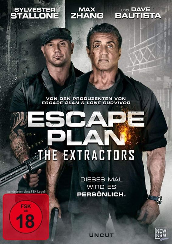 Escape Plan: The Extractors DVD