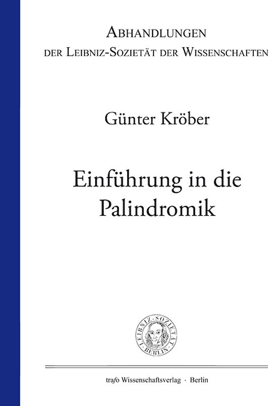 Einführung in die Palindromik