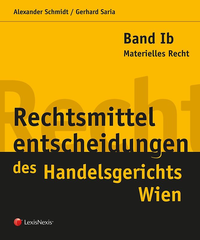 Rechtsmittelentscheidungen des Handelsgerichts Wien