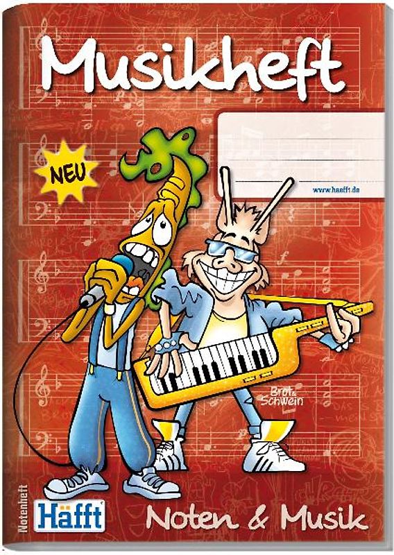 Musik-Häfft (DIN A6)