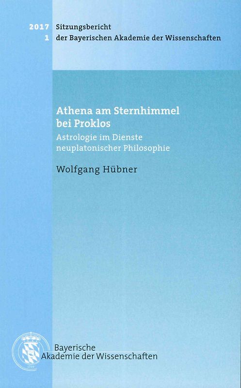 Athena am Sternhimmel bei Proklos