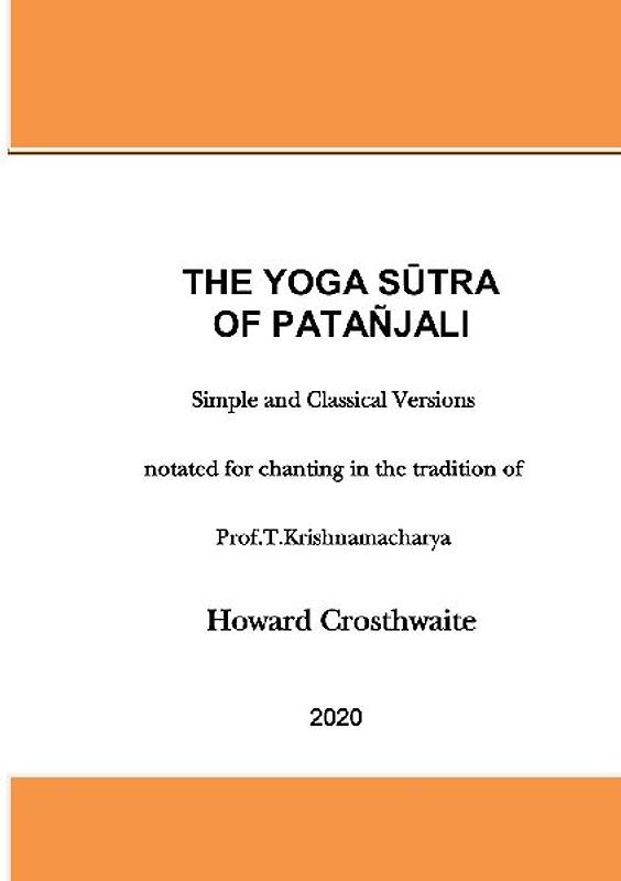 The Yoga Sutra of Patanjali