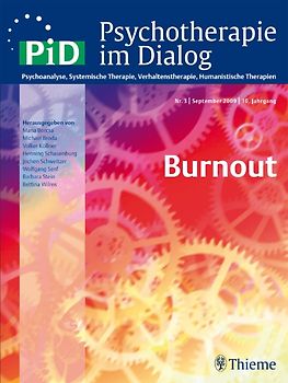 Psychotherapie im Dialog - Burnout