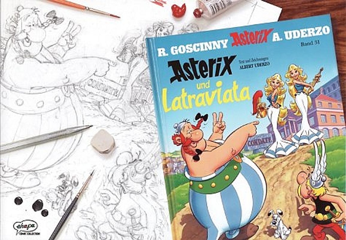 Asterix und Latraviata - Das Skizzenbuch