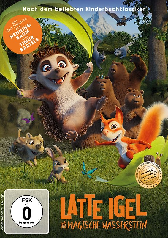 Latte Igel und der magische Wasserstein DVD