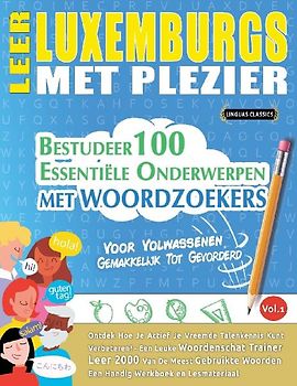 LEER LUXEMBURGS MET PLEZIER - VOOR VOLWASSENEN