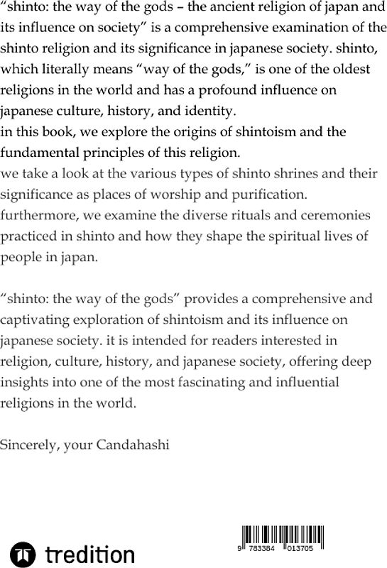 SHINTO – THE WAY OF GODS