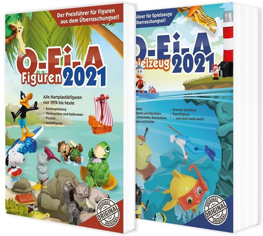 Das O-Ei-A 2er Bundle 2021 - O-Ei-A Figuren und O-Ei-A Spielzeug im Doppel mit 4,00 € Preisvorteil gegenüber Einzelkauf!
