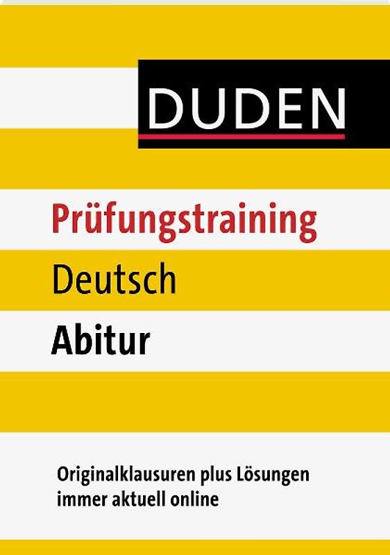 Prüfungstraining Deutsch Abitur