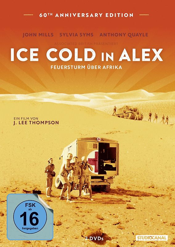 Ice Cold in Alex - Feuersturm über Afrika [60th Anniversary Edition] DVD