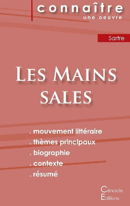 Fiche de lecture Les Mains sales de Jean-Paul Sartre (Analyse littéraire de référence et résumé complet)