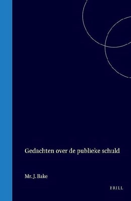 Gedachten Over de Publieke Schuld