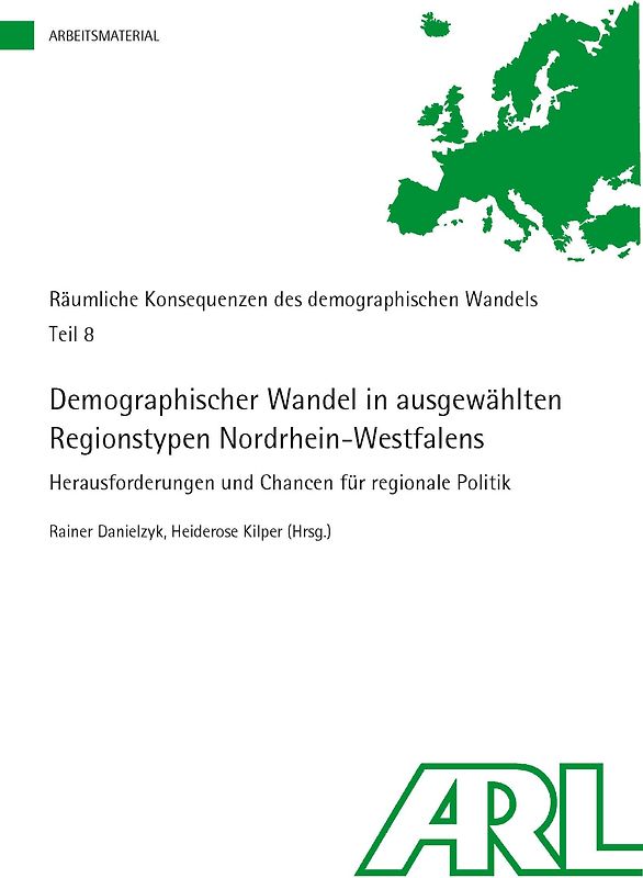 Demographischer Wandel in ausgewählten Regionstypen Nordrhein-Westfalens