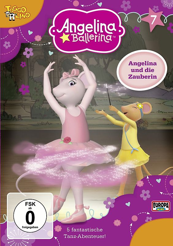 Angelina Ballerina - Angelina und die Zauberin DVD