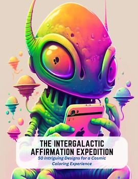 The Intergalactic Affirmation Expedition: 50 Intriguing Designs for a Cosmic Coloring Experience