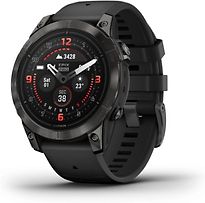 Garmin Epix Pro (Gen 2) 47 mm zwart/carbon grijs Titan DLC met grijze polsband [wifi, Sapphire] - refurbished