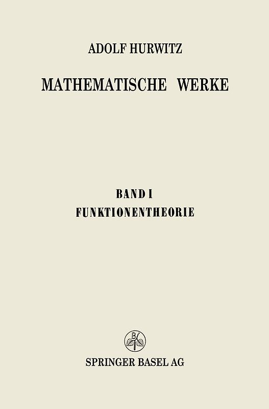 Mathematische Werke
