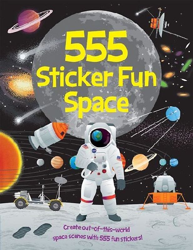555 Sticker Fun - Space