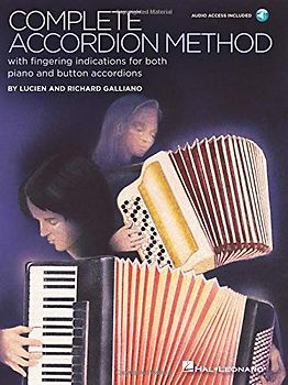 Complete Accordion Method (Book/Online Audio): With Fingering Indication for Both Piano and Button Accordions