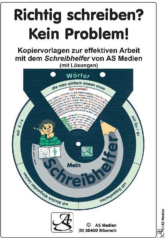Rechtschreibpaket (Drehscheibe + Arbeitsheft)