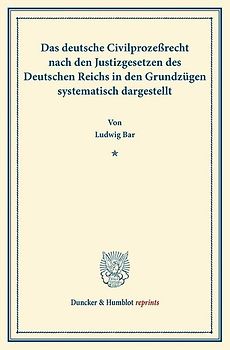 Das deutsche Civilprozeßrecht