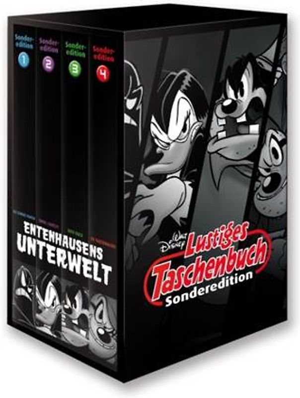 Lustiges Taschenbuch Entenhausens Unterwelt (4 Bände im Schuber)