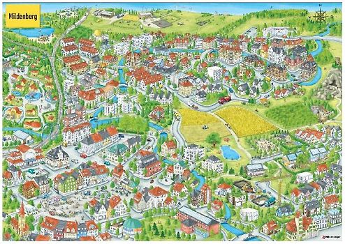 Poster - Eine Ansicht von Mildenberg