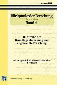 Blickpunkt der Forschung Band 4