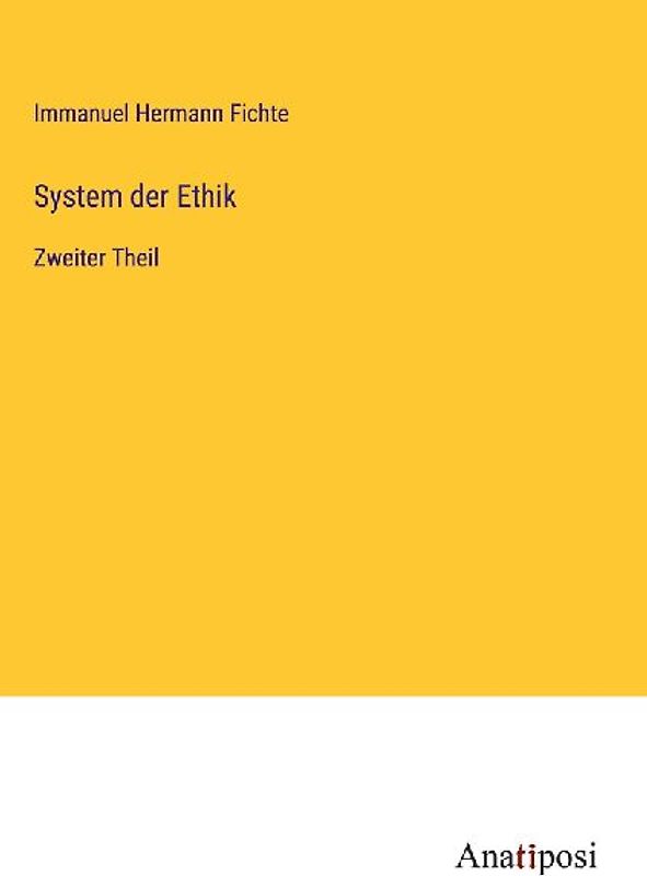System der Ethik