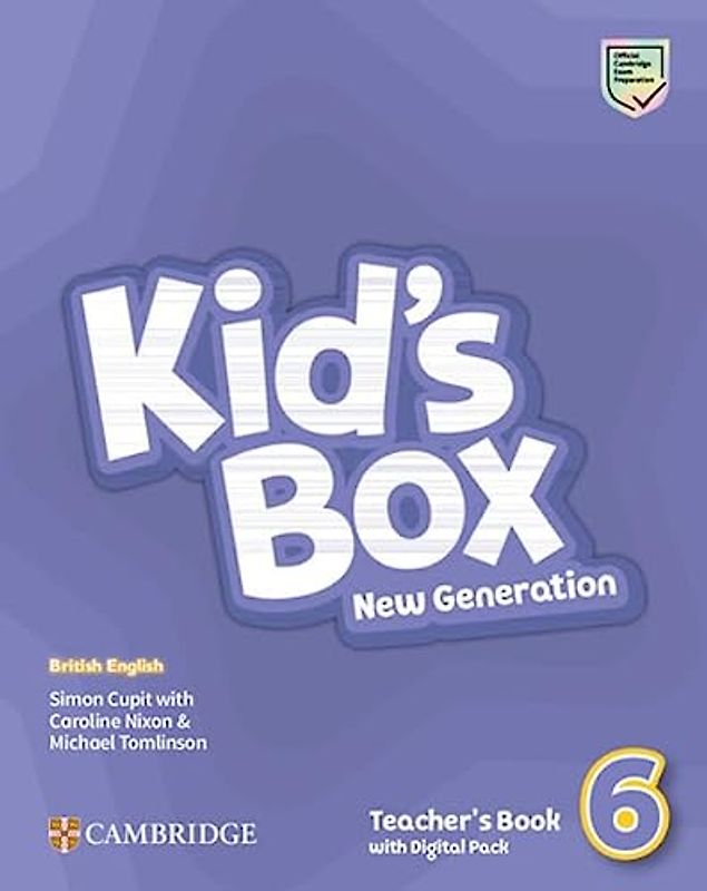 Kid's Box New Generation Level 6 Book + Digital Pack British English