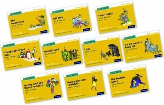 Read Write Inc - Phonics Set 5 Yellow Story Books - Colour Pack of 10 (NC READ WRITE INC - PHONICS)