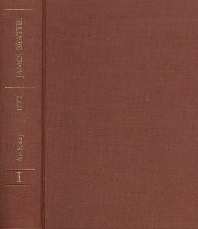 James Beattie: The Philosophical Works / 6 in 5 Bdn. 2 Bände sind lieferbar. Wird nicht fortgesetzt. Preis siehe Einzeltitel