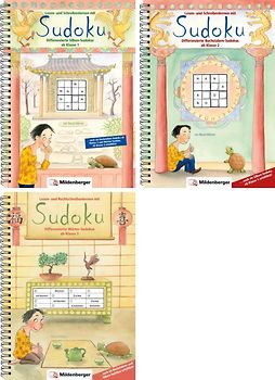 Paket – Lesen- und Schreibenlernen mit Sudoku, Differenzierte Buchstaben-, Silben- und Wörtersudokus